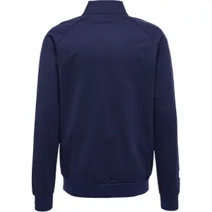 Chaqueta de chándal de algodón con cremallera Hummel Move Grid image-1