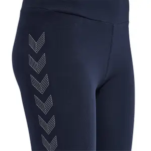Leggings de algodón para mujer Hummel Move Grid image-2