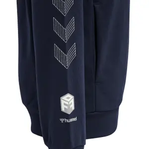 Casaco com capuz de algodão para criança Hummel Move Grid image-3