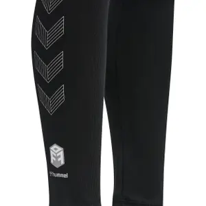 Children's cotton leggings Hummel Move Grid image-3