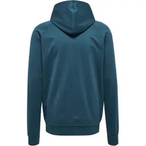 Huvtröja med dragkedja i bomull Hummel Move Grid image-1