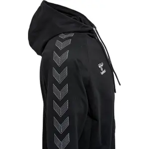 Women's cotton hooded zip sweatshirt Hummel Move Grid image-2