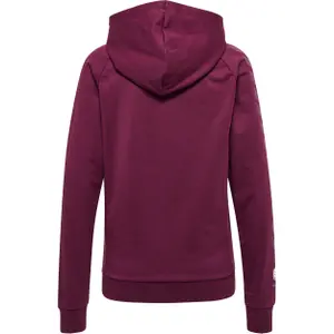 Women's cotton hooded zip sweatshirt Hummel Move Grid image-1