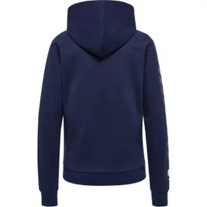 Women's cotton hooded zip sweatshirt Hummel Move Grid image-1
