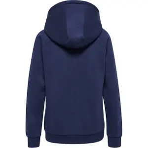 Kapuzenpullover mit Reißverschluss, Damen Hummel red Heavy image-1