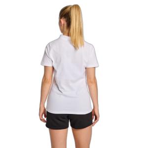 Camisa pólo feminina Hummel Red Classic image-3