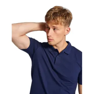 Polo elástico Hummel Red image-4