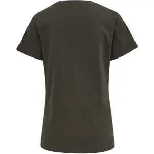 Women's T-shirt Hummel Red Heavy image-1