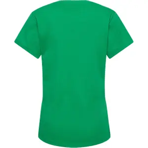 T-Shirt Damen Hummel Red Basic image-1