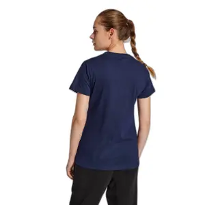 T-Shirt Damen Hummel Red Heavy image-3