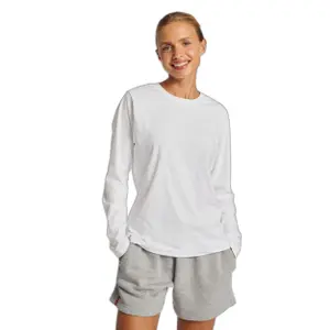 Camiseta de manga larga para mujer Hummel Red Basic image-1