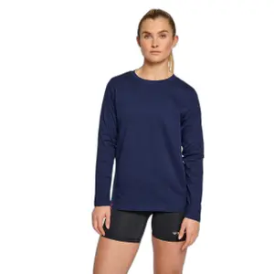 Camisola de manga comprida feminina Hummel Red Heavy image-1