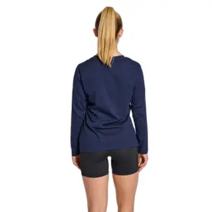 Camisola de manga comprida feminina Hummel Red Heavy image-3