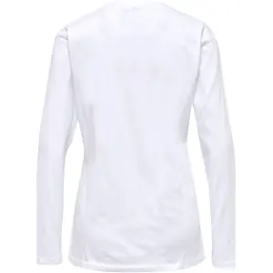 Camiseta de manga larga para mujer Hummel Red Heavy image-2