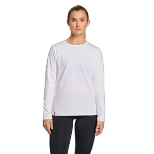 Camiseta de manga larga para mujer Hummel Red Heavy image-1