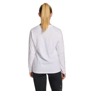 Camiseta de manga larga para mujer Hummel Red Heavy image-3