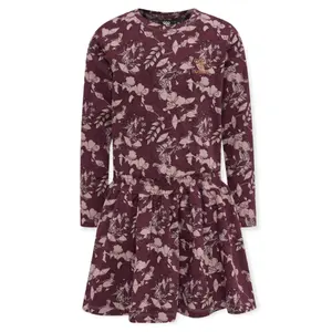 Dziewczęca sukienka z długim rękawem Hummel Hazel image-0