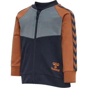 Baby boy zip-up sweatshirt Hummel Puk image-0