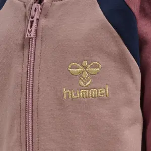 Zip up baby tracksuit jacket Hummel League image-3