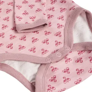 Langærmet body til babypiger Hummel Bambo image-2