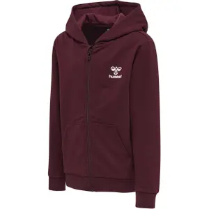 Hættetrøje med lynlås til børn Hummel Trece image-1