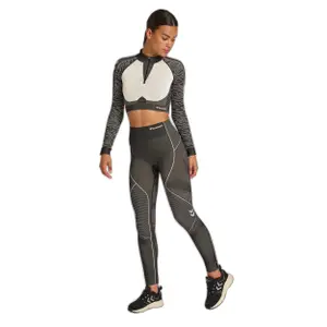 Trainingsjacke crop nahtlos Damen Hummel MT Mila image-2