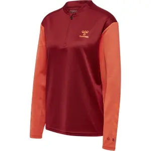 Chaqueta de chándal de mujer con media cremallera Hummel Ongrid Poly image-0