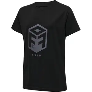 Camiseta de algodón para niños Hummel OFF - Grid image-0