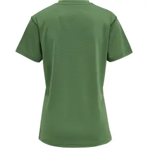 Camiseta de poliéster para mujer Hummel ON - Grid image-1