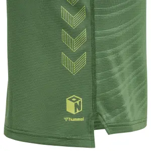 Camiseta de poliéster para mujer Hummel ON - Grid image-3