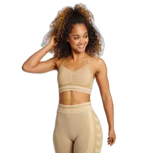 Soutien sem costura para mulheres Hummel MT Lulu scrunch image-1