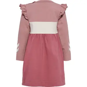 Langærmet kjole til piger Hummel Jamila image-2