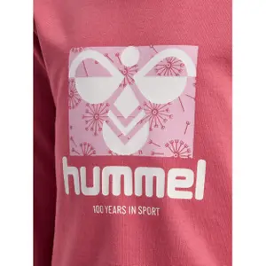 Sweatshirt för babyflicka Hummel Lime image-3