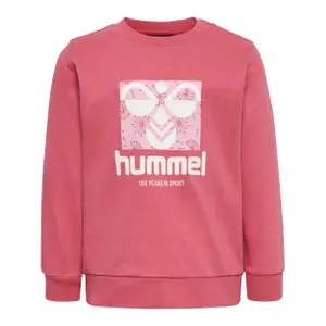 Sweatshirt för babyflicka Hummel Lime image-0