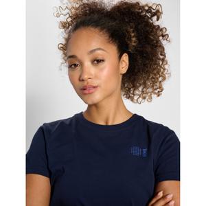 T-shirt i bomuld til kvinder Hummel HmlCourt image-6