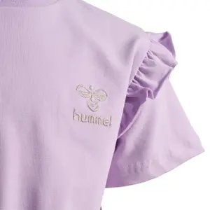 Dziewczęca sukienka z t-shirtem Hummel Jumpy image-3