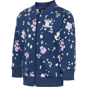 Baby girl's zip-up tracksuit jacket Hummel Happy image-1
