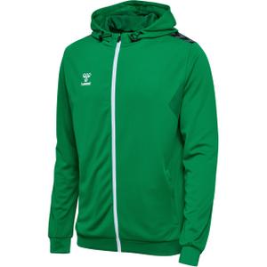 Hooded zipped-up polyester tracksuit jacket Hummel Authentic image-1