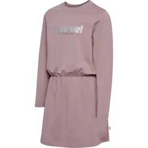 Girl's long-sleeved round-neck dress Hummel Freya image-1