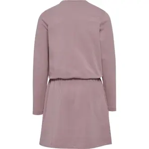 Girl's long-sleeved round-neck dress Hummel Freya image-2