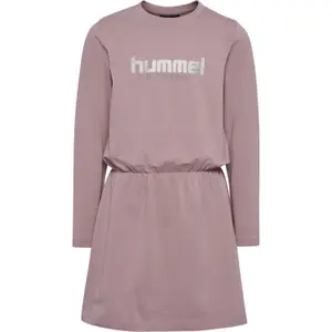 Girl's long-sleeved round-neck dress Hummel Freya image-0