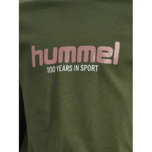 Girl's long-sleeved t-shirt dress Hummel Freya image-3