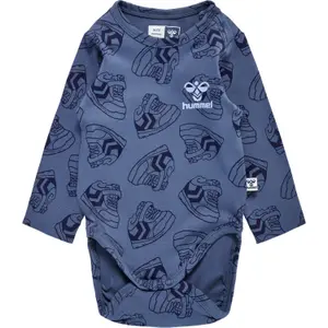 Baby boy long sleeve bodysuit Hummel Sneaker image-0