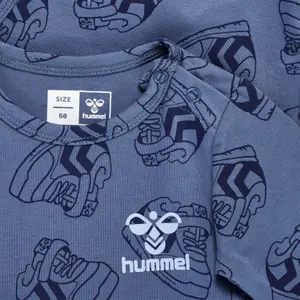 Baby boy long sleeve bodysuit Hummel Sneaker image-2