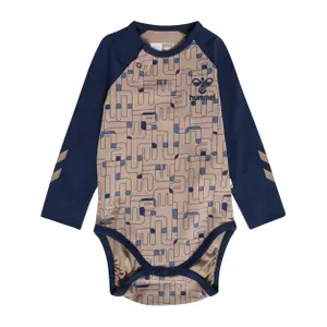 Baby boy long sleeve bodysuit Hummel Albo image-0