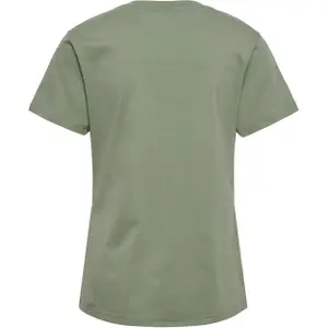 Maglietta donna in cotone con grafica Hummel Active image-1