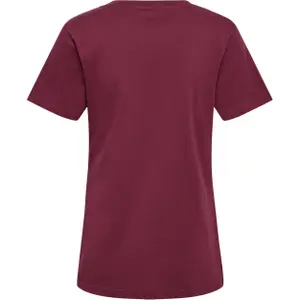Camiseta de algodón en espiga para mujer Hummel Active image-1