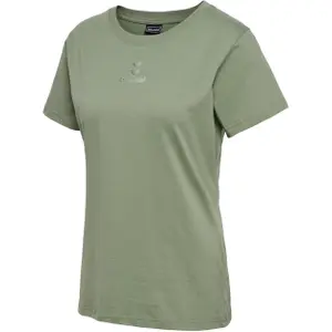 Women's herringbone cotton T-shirt Hummel Active image-0
