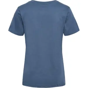 Camiseta de algodón en espiga para mujer Hummel Active image-1