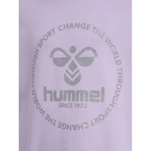 Girl's long-sleeved sweatshirt dress Hummel Elly image-3